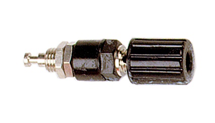 borne univ. isolée v.indus. noire