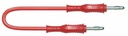 c. MM simple d4 sili 1.00mm² Lg 150 cm rouge