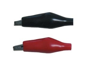 mini pince croco isolée noire