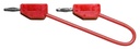 cordon lab rep.AR d.2 PVC 0.40mm² Lg 100 cm rouge