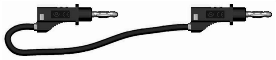 c.lab. rep. AR d.4 Sili 0.75 mm² Lg 150 cm noir