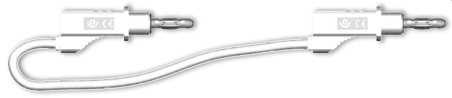 c.lab rep.AR d4 PVC 0.75mm² Lg 25 cm blanc