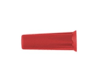 fiche femelle d.4 à vis V. industrie rouge