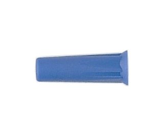 fiche femelle d.4 à vis V. industrie bleue