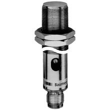 Détecteur de proximité capacitif  Boîtier métallique M18*78  24VDC - PNP NO - connecteur M12 3 pôles  Portée : 8mm