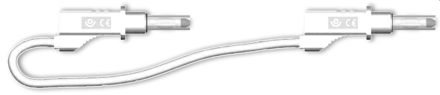 cordon sécu d4 rép. AR PVC 0.75mm² Lg200cm blanc