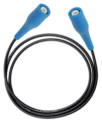 c.BNC 2côtés manchons isolants 50ohms Lg100cm noir