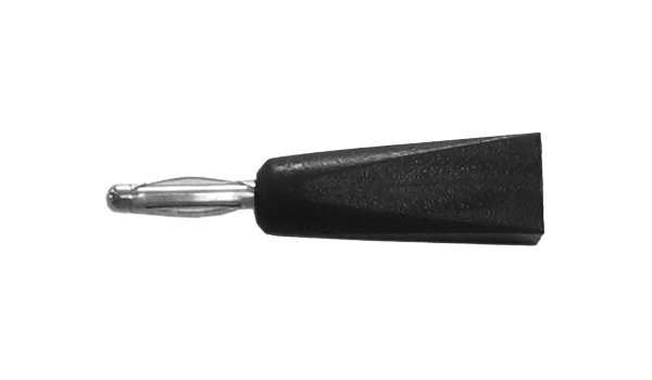 fiche mâle diam. 2 V. industrie noire