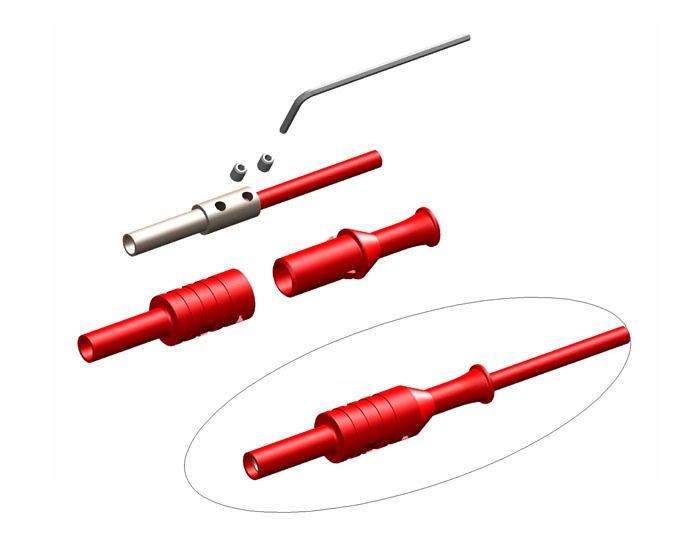 fiche femelle sécurité d4 noire