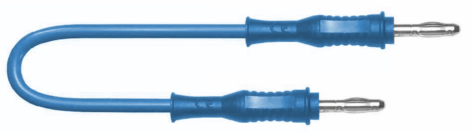 c.MM simple d.4 PVC 0.75mm² Lg 150 cm bleu