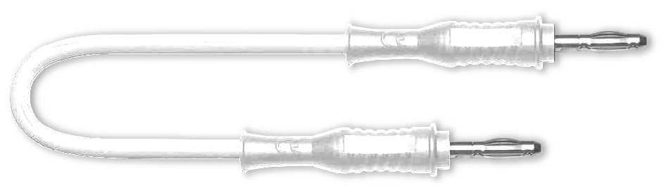 c. MM simple d4 sili 1.00mm² Lg 100cm blanc