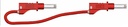 cordon sécu d4 rép. AR PVC 0.75mm² Lg200cm rouge