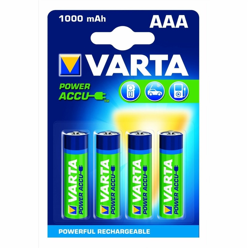 ACCU AAA/R03 x 4 1000mAh