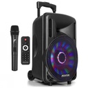 SONO PORTABLE SUR BATTERIE, 10" SD/USB/MP3/BT, 1 MICRO MAIN UHF, EFFET À LED - FT10LED 