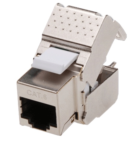 Embase RJ45 Femelle FTP Cat 6 Multi 110 Sans outil