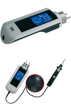 Appareil 3 en 1. Dédié aux contrôles NF C15-100 il permet de mesurer la résistance de terre, contrôler les continuités grâce à son cordon livré en standard et vérifier la position de la phase et du neutre diectement sur l'écran.