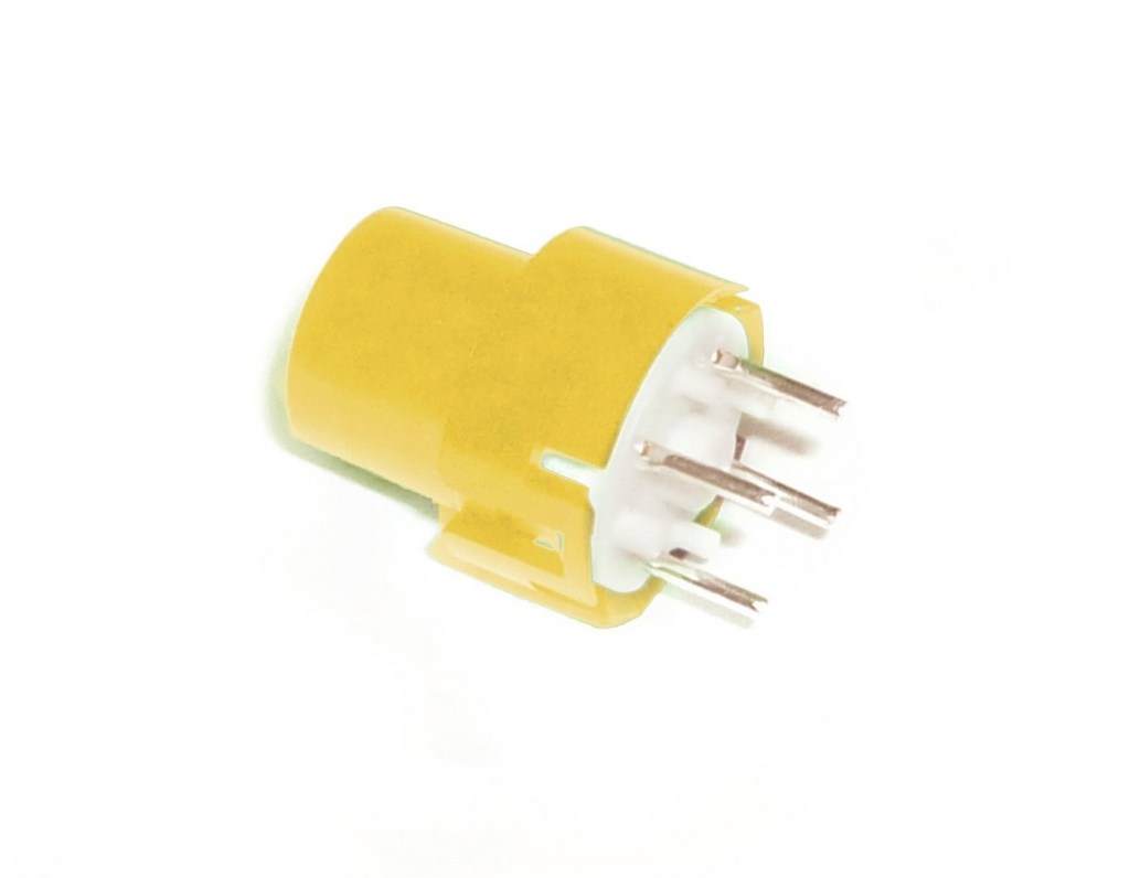 D6R JAUNE TOUCHE RONDE JAUNE CI