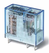 Relais circuit imprimé 1RT 12A 110V AC, matériau des contacts AgNi, Pas 3,5mm