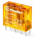 Relais circuit imprimé 2RT 8A 24V AC, matériau des contacts AgNi, Pas 5mm embrochable sur support série 95