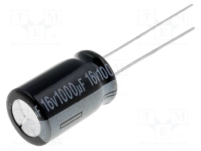 CONDENSATEUR CHIMIQUE RADIAL P2.54