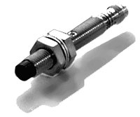 Capteur inductif Ø 8 x 60 mm M8x1 non noyé 6 mm PNP à fermeture (NO) 1200 Hz Acier inoxydable Face sensible PBT