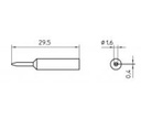XNT6 PANNE TOURNEVIS 1,6MM LONGUE POUR WXP65/WP65/WTP90/WXP90 