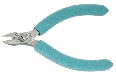 512N PINCE COUPANTE DE COTE AVEC CHANFREIN, TETE OVALE, 115MM