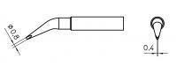 XNTHX 45° PANNE TOURNEVIS COUDEE 0,8MM LONGUE POUR WXP65/WP65/WTP90/WXP90 