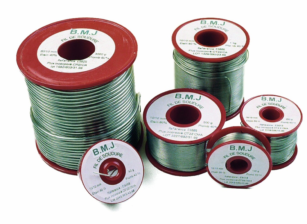 ESO14 Soudure Sn62 Pb36 Ag2 5/10 250g CR2