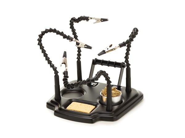 VTHH7 Troisième Main avec 4 Bras et Support d'Étain à Souder