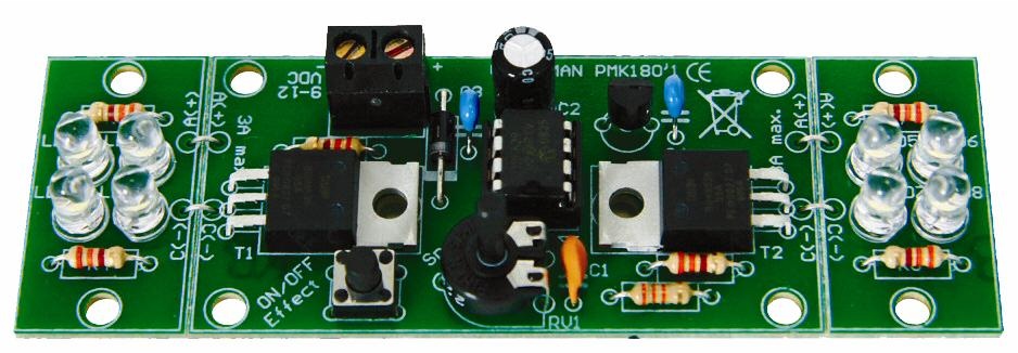     CLIGNOTANT LED HI-POWER À 2 CANAUX