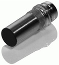 Capteur inductif Ø 6 5 x 18 mm D6.5 flush 1 5 mm PNP à fermeture (NO) 3000 Hz Acier inoxydable Face sensible PBT