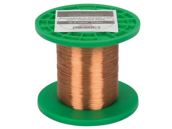 FIL DE BOBINAGE Ø0.3mm - 80m - 19 ohm