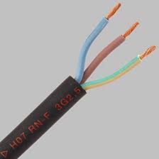 CABLE ALIM H07R-NF 3xG1mm² (LE METRE)