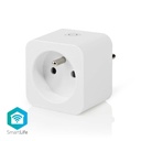 Prise intelligente SmartLife | Wi-Fi | IP21 | Wattmètre | 3680 W | France / Type E (CEE 7/6) | 0 - 55 °C | Android / IOS | Blan