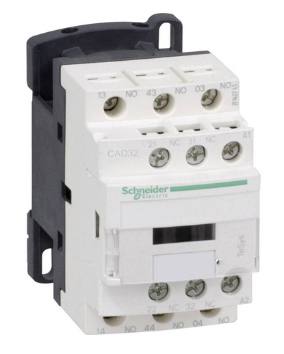 TeSys CAD32 - contacteur - 3F+2O - instantané - 10A - 115Vca