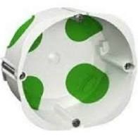 Multifix Air - Boîte d'encastrement étanche à l'air - 1 poste - Ø 85mm prof. 47mm - sans couvercle - pour prise de courant 32A - sans halogène - Tenue au feu 850°C - HxLxP (mm) 88 x 84 x 47 - système anti-rotation