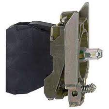 Harmony XB4 - corps voyant LED Universelle 230VAC - H47mm(hors tout CAO)xL30mm(hors tout CAO)xP37mm(hors tout CAO) - couleur lum. : blanc - raccordement : borniers à vis-étrier, <= 2 x 1,5mm² avec embout, >= 1 x 0,22 mm² sans embout