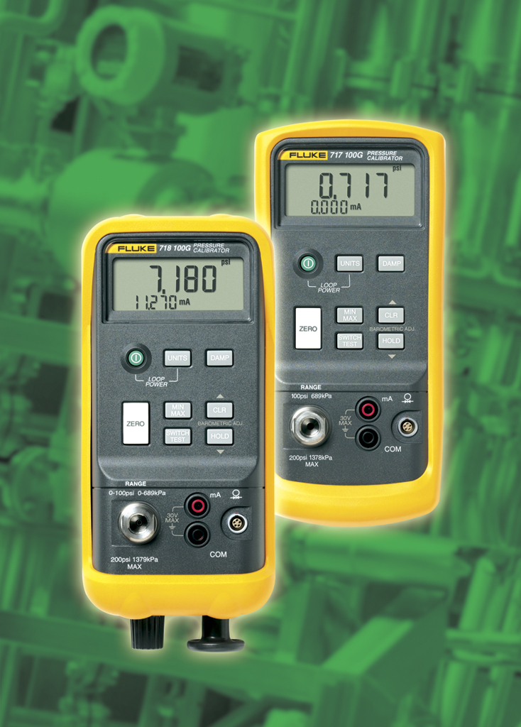 Calibrateur de pression -830 mbar à 2 bar, précision 0,025% , mesure 4-20 mA, alimentation de boucle 24V, compatibilité module e