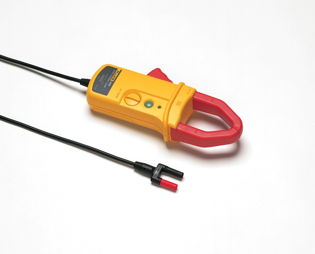 Sonde de courant 400 Aac/dc, sortie sur fiches bananes 1mV/A, enserrage 30 mm. Conforme CEI1010 600V Cat.III