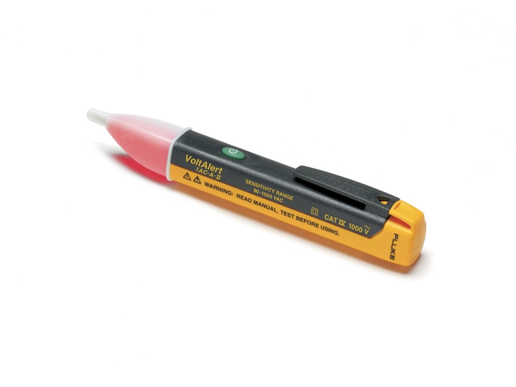 Détecteur de tension 200-1000 V format stylo Voltalert. Alarme sonore et visuelle. L'outil idéal pour repérage de phase à travers l'isolant.