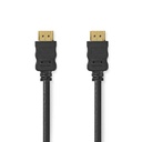 Câble HDMI Haute Vitesse avec ethernet | HDMI Connecteur | HDMI Connecteur | 4K@60Hz | ARC | 18 Gbps | 10.0 m | Rond | PVC | Noir | Boîte