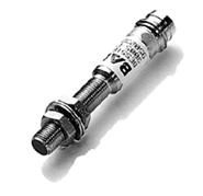 Capteur inductif Ø 5 x 41 mm M5x0 5 flush 0 8 mm NPN à fermeture (NO) 5000 Hz Acier inoxydable Face sensible PBT