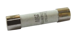 Fusible - Basse tension - Miniature - Céramique - Taille : 5 x 20 mm - Courbe : Semi-temporisé - Tension Nominale : 250 VAC - Courant Nominal : 0.25 A