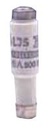 Cartouche fusible DIN D gG Taille NDZ 500VAC 500VDC 2A Code couleur Rose