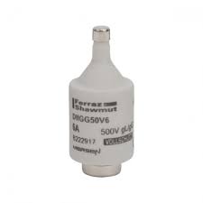 Cartouche fusible DIN D gG Taille DII 500VAC 500VDC 6A Code couleur Vert