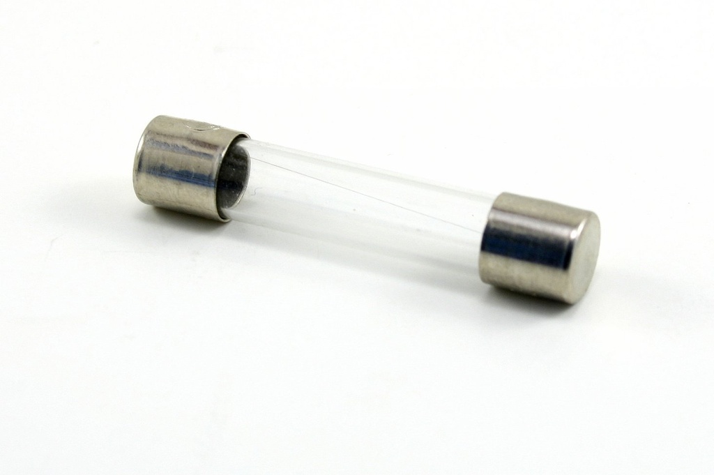 Fusible - Basse tension - Miniature - Verre - Taille : 6 x 32 mm - Courbe : Rapide - Tension Nominale : 250 VAC - Courant Nominal : 2 A