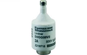 Fus - CEI - DIN D - DII - gG - 500VAC - 2A