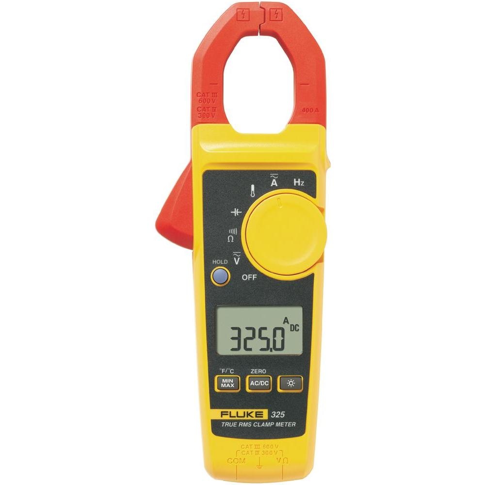 Pince multimètre AC/DC TRMS compacte 40/400 Aac/dc et 600 Vac/dc,en sacoche avec cordons de mesure et sonde thermocouple