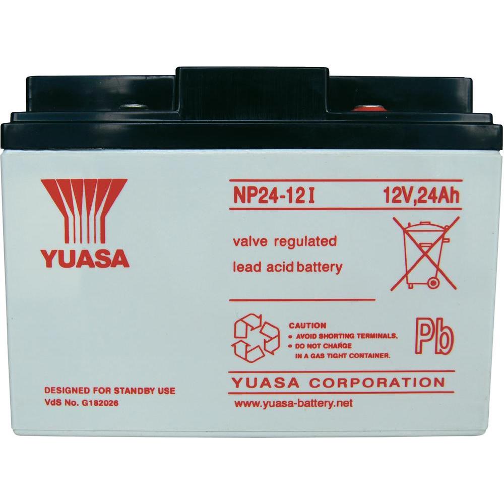 Batterie Pb AGM etanche 12V 24Ah 166x175x125mm M5